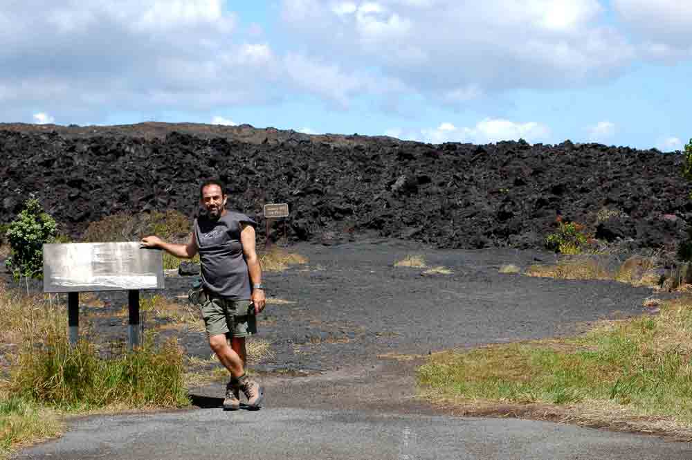 12 - EEUU - Hawaii, isla de Hawaii, P. N. de los volcanes, lava